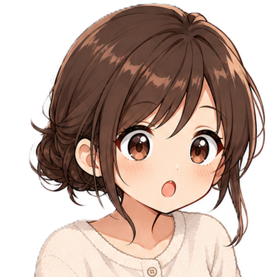 さくら(surprised)